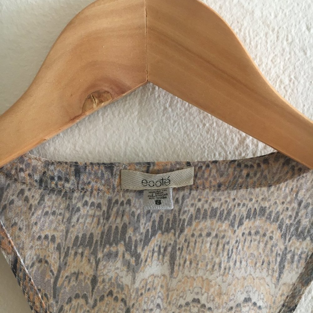 Flowy Racerback Tank Top - Picture 2 of 7